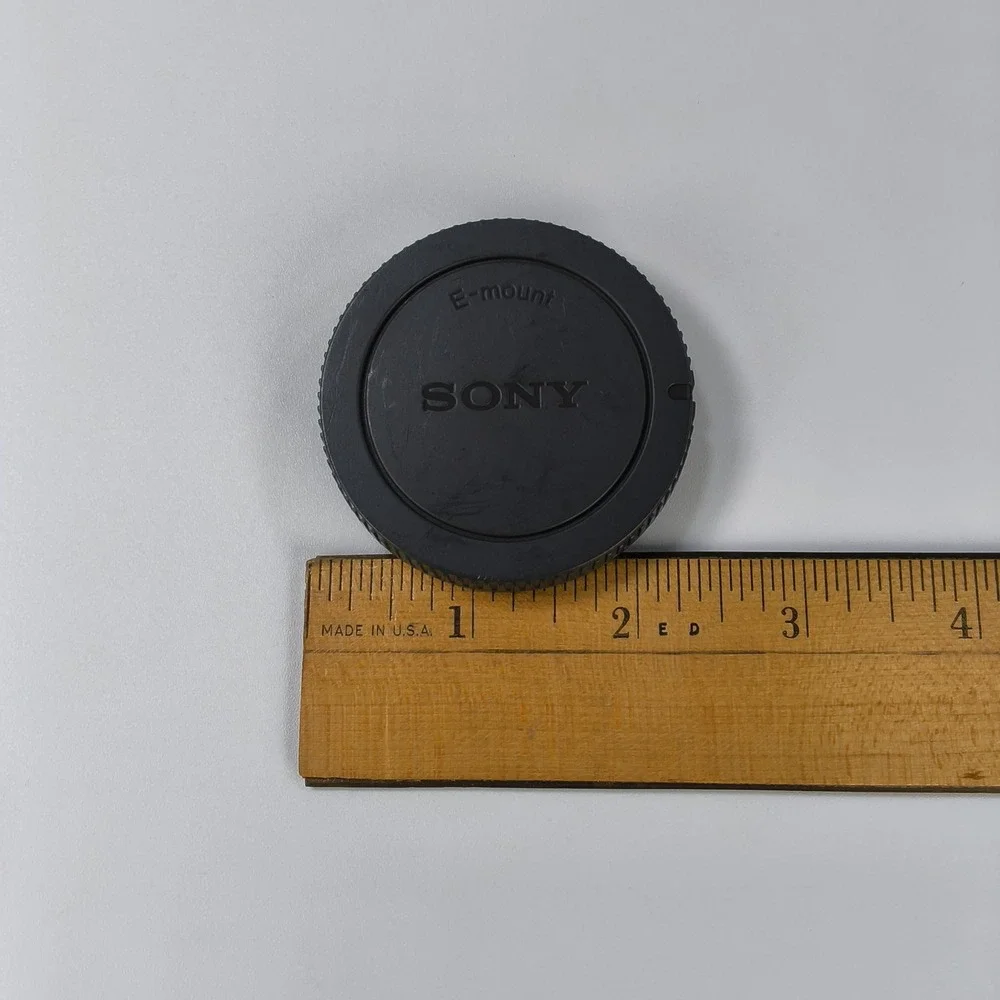 Sony E-mount Body Cap ALC-B1EM for Alpha Mirrorless Cameras Black